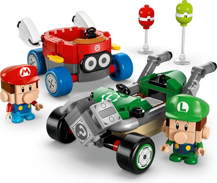 Actual product image LEGO Mario Kart - Baby Mario vs. Baby Luigi (72034, LEGO Super Mario)