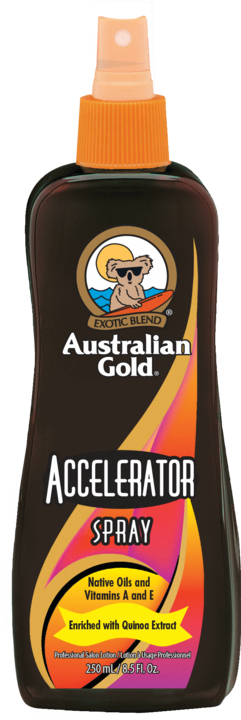 Immagine prodotto Australian Gold Accelerator Spray Protezione solare viso e corpo 250 ml Adulti (Spray solare, 250 ml)