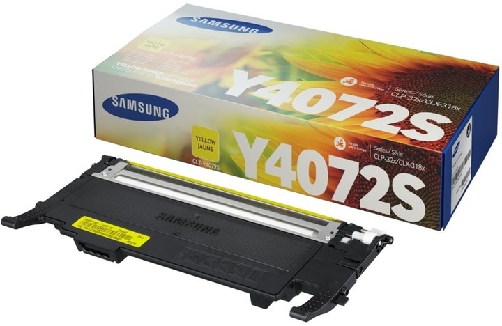 Produktbild Samsung CLT-Y4072S - Gelb - Original - Tonerpatrone (Y)