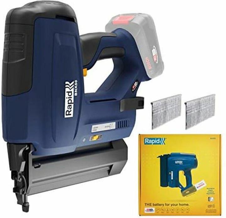 Actual product image Rapid BNX50 cordless nailer 18V P4A