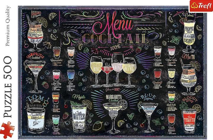 Actual product image Trefl Puzzle 500 pieces Drinks Menu (500 pieces)
