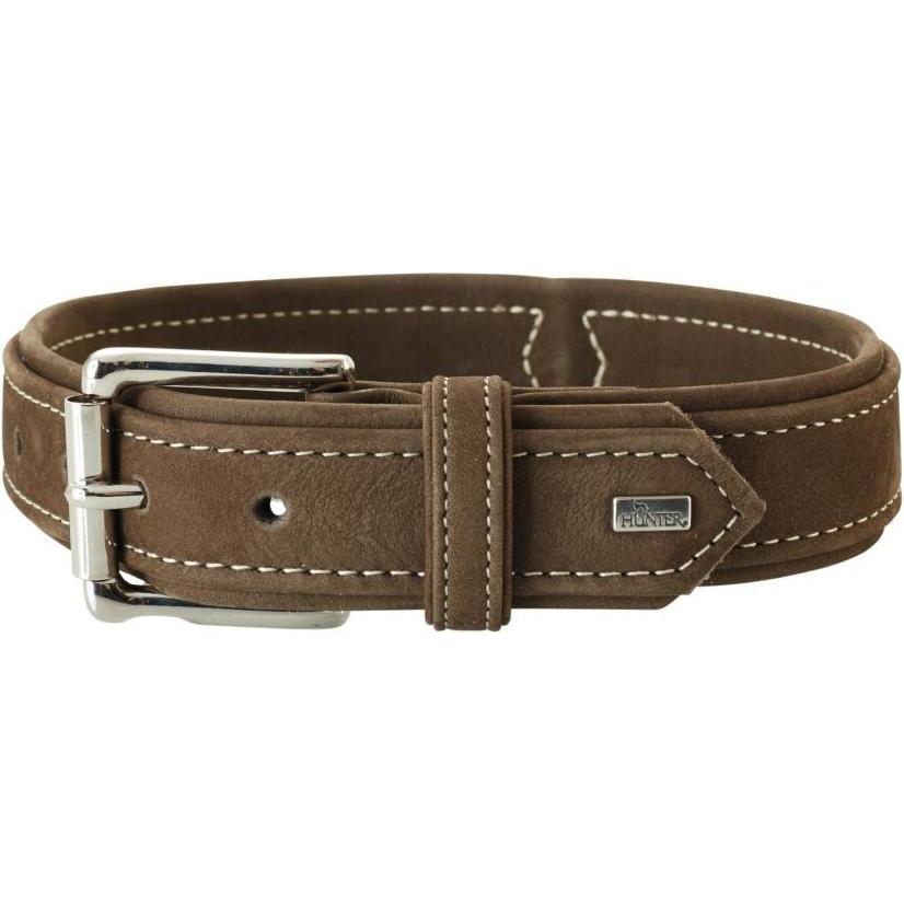 Hunter Collar Hunting 50 - Brown (63889) (50, Hund, Hundesport), Halsband + Leine