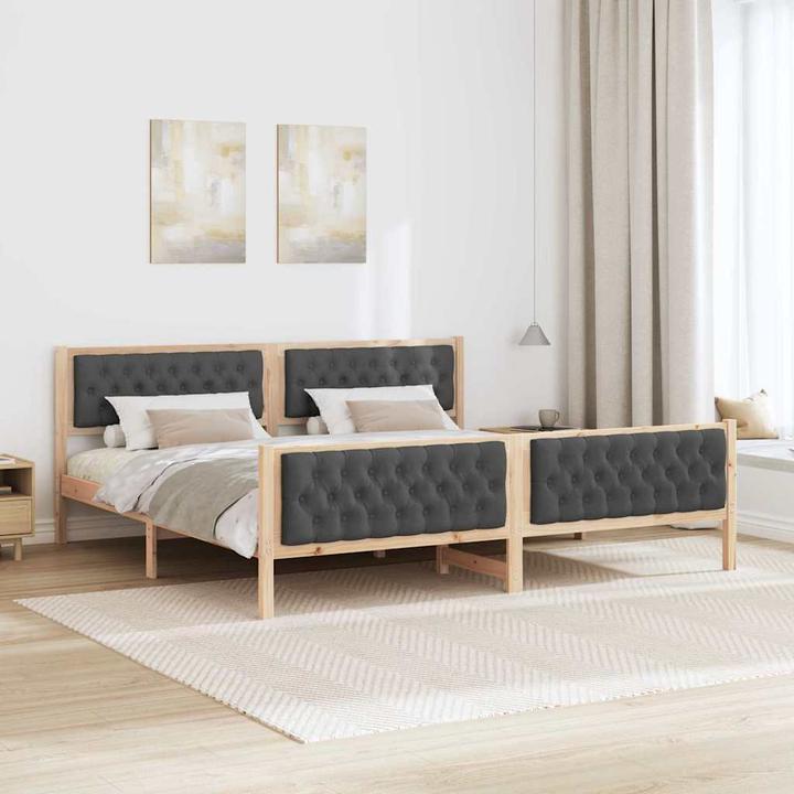 Image du produit vidaXL Modernes Bett (200 x 200 cm)
