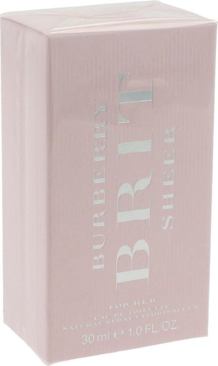 Actual product image Burberry Brit Sheer 2014 (Eau de toilette, 30 ml)