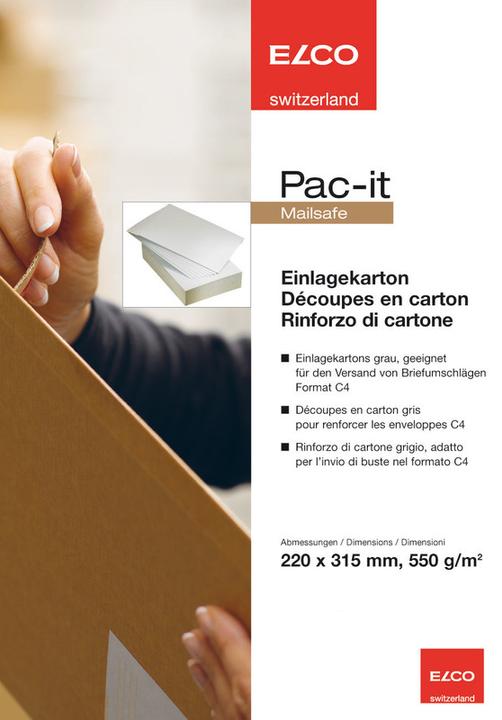 Image du produit Elco Insérer le carton gris C4 (23 x 32 cm, 10 x)