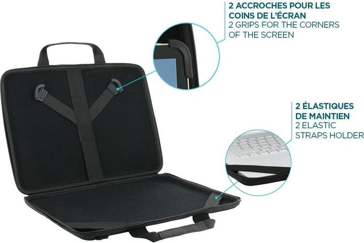 Actual product image Mobilis TheOne Notebook Case 35.6 cm (14" ) Briefcase Black (14", Universal)