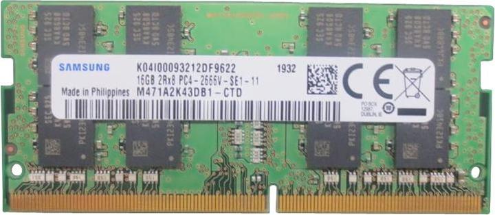 Produktbild Lenovo 01AG856 Speichermodul GB DDR4 (1 x 16GB, 2666 MHz, DDR4-RAM, SO-DIMM)