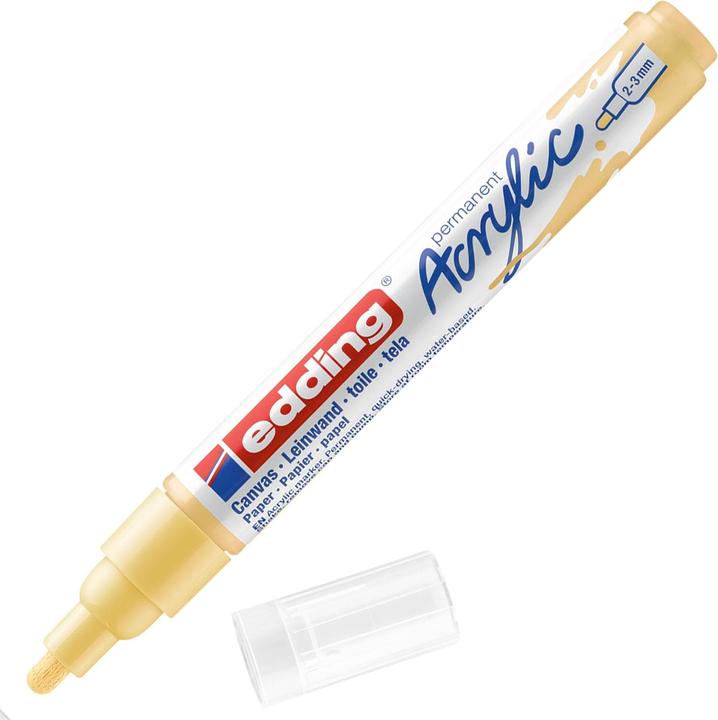 Produktbild Edding Acrylmarker 5100 Medium (Pastellgelb, 3 mm, 1 x)