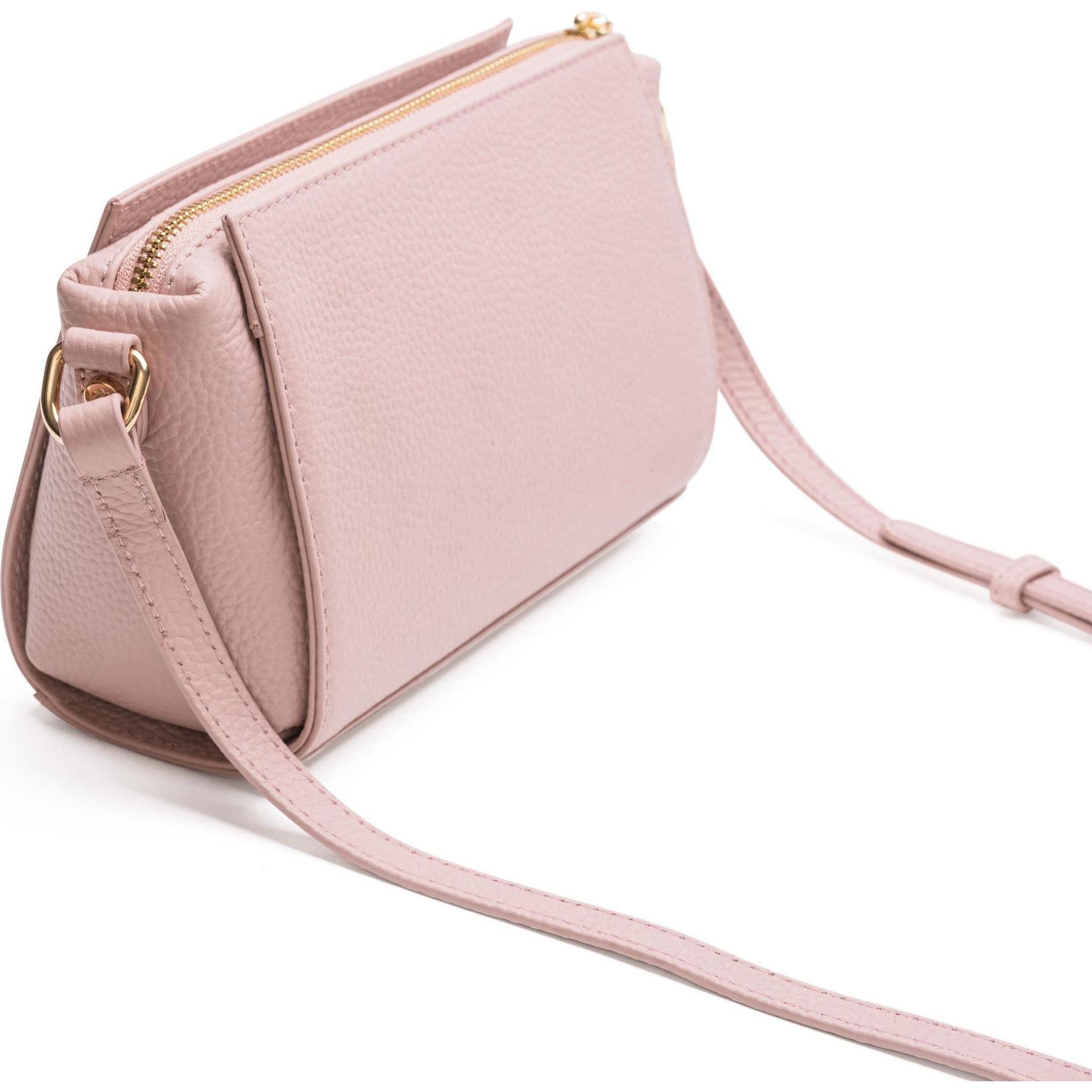 Thumbnail - Lazarotti, Handtasche, Bologna Leather Umhängetasche Leder 20 cm, Rosa