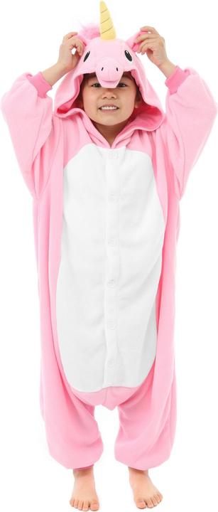 Metamorph Einhorn Kigurumi pink (122, 128, 134)