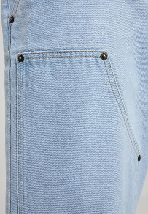 Actual product image Urban Classics Open Edge Two Knee Denim Shorts - 166803 (33)