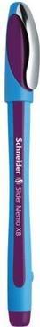 Actual product image Schneider Ballpoint pen Slider Memo (Violet, Blue, 1 x)