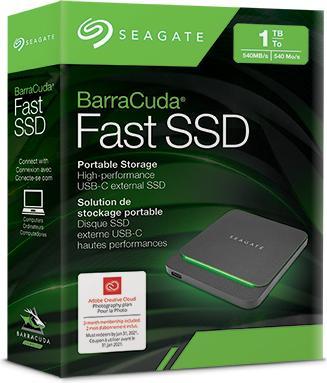 Produktbild Seagate BarraCuda Fast SSD (1 TB)