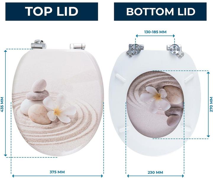 Produktbild Benkstein Toilettensitz MDF, Beige