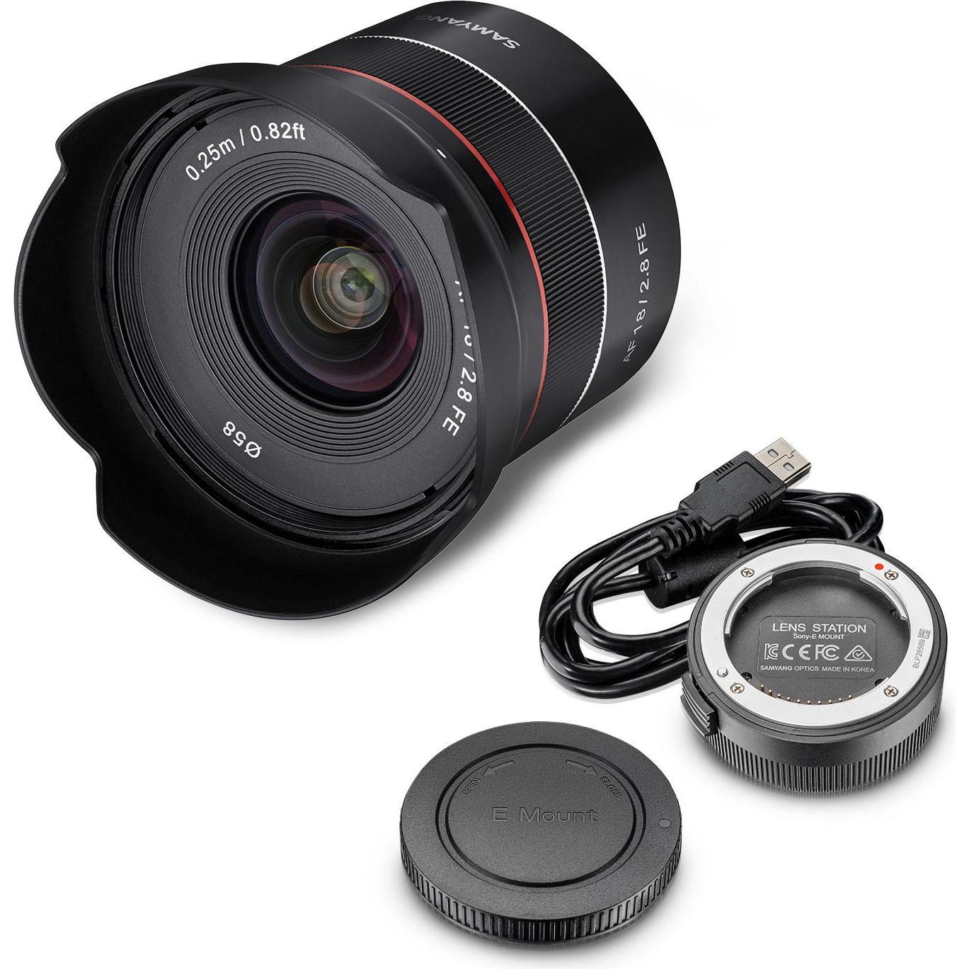 Wiltec F2,8 (Sony E, APS-C / DX, Vollformat), Objektiv, Schwarz