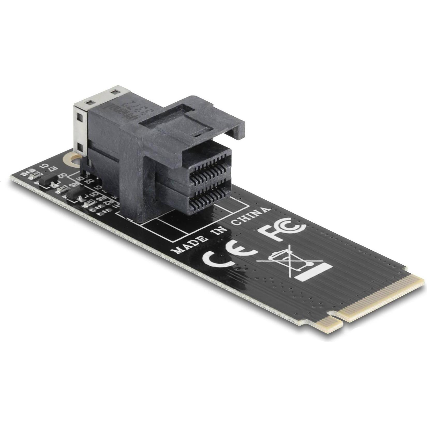 Delock Adapter M.2 Key M zu SFF-8643 NVMe 2260, SSD + Festplatte Zubehör