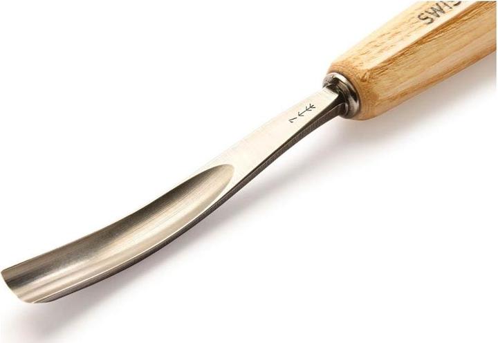 Actual product image Gouges pour amateurs droite profonde-creux cintre D7L 10 mm