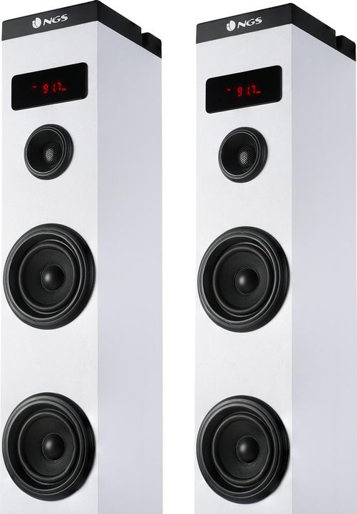 Actual product image NGS SKY CHARM Home Audio Micro System 50 W White