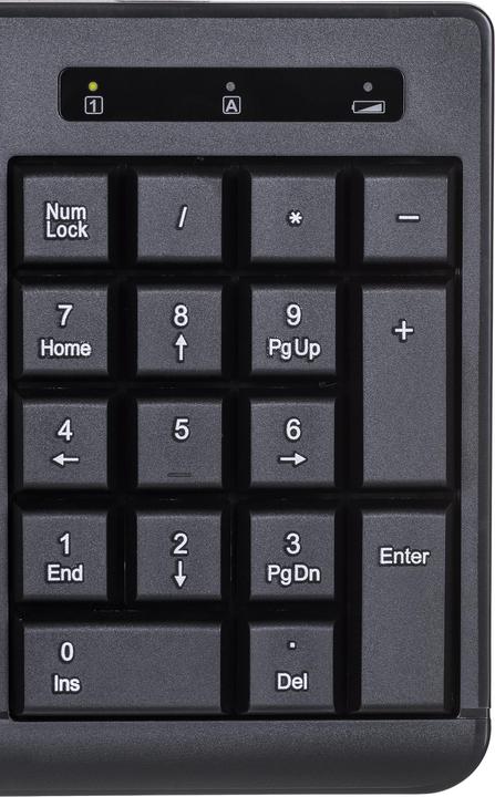 Actual product image Activejet Wireless Keyboard K-3803SW, battery powered, AAA (Eng. Int., Wireless)