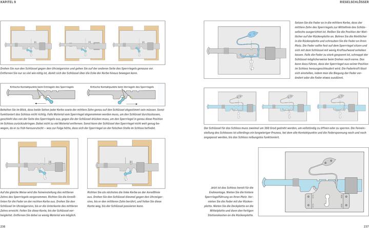 Produktbild Schlösser schmieden (Deutsch, Denis Frechette, Oliver Lang, William Morrison, 2024)