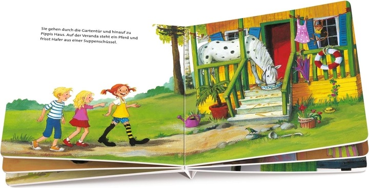 Immagine prodotto Hurra, Pippi Langstrumpf (Tedesco, Angelo Reatrino, Astrid Lindgren, 2014)