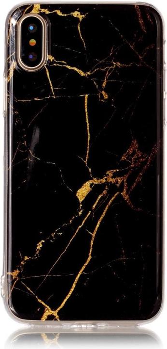 Actual product image Cover-Discount Silicone Rubber Case Marble (Apple iPhone X, Apple iPhone XS)