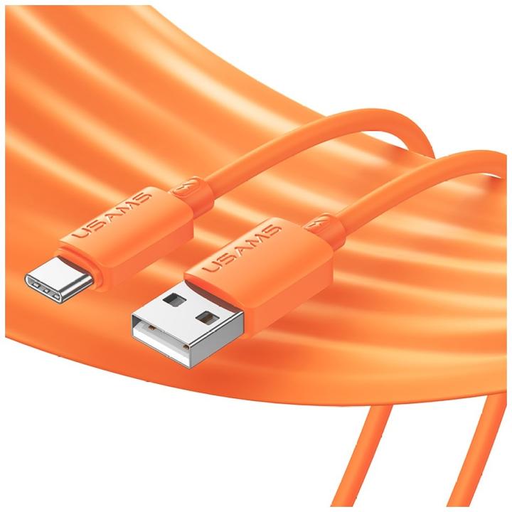 Produktbild Usams Cable U98 3A Silicone Fast Charging USB-C black (1 m, 18 W)