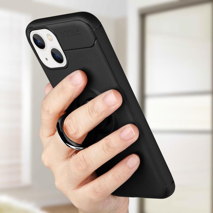 Produktbild Cadorabo Hülle für Apple iPhone 14 PLUS im TPU Auto Fokus Style (Apple iPhone 14 Plus)