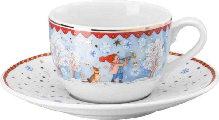 Hutschenreuther Collector's series 2022 Cappuccinota. 2-piece Christmas a. (1x)