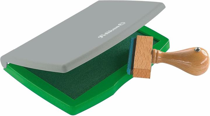 Actual product image Pelikan Plastic stamp pad green