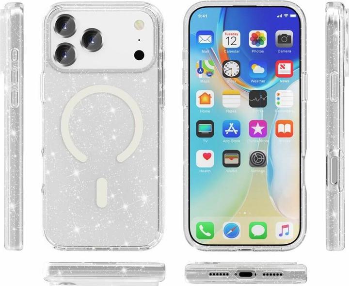 Produktbild Cover-Discount Glitzer Case mit MagSafe (Apple iPhone 17 Pro Max)