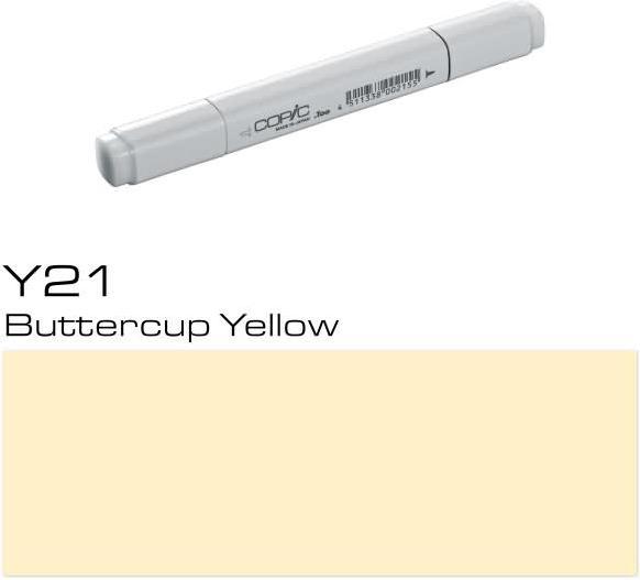 Image du produit Copic Marqueur graphique Classic Type Y - 21 (Y21 - Buttercup Yellow, 1 x)