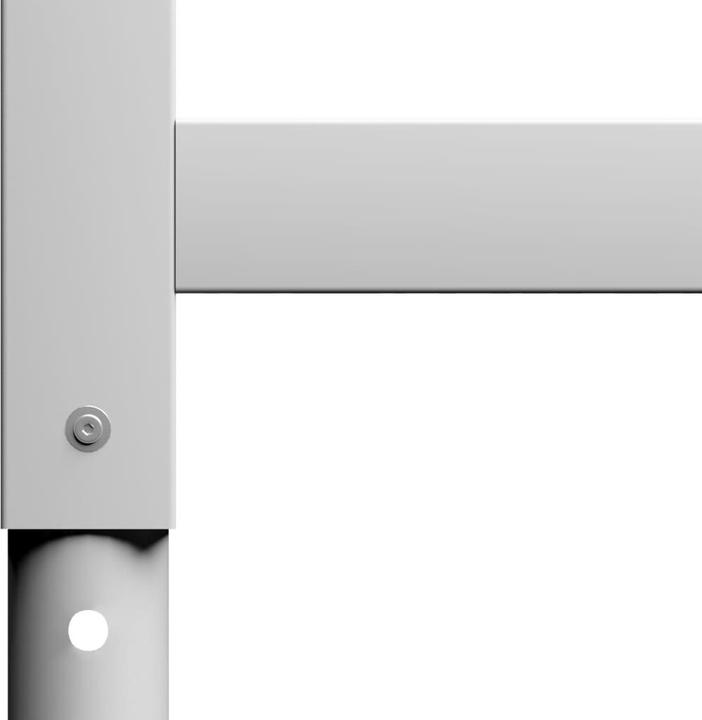 Actual product image vidaXL Metallrahmen