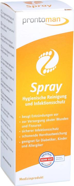 Image du produit Prontoman Spray de soin des pieds, solution 75 ml (Crème et gel pour les pieds, 75 ml)