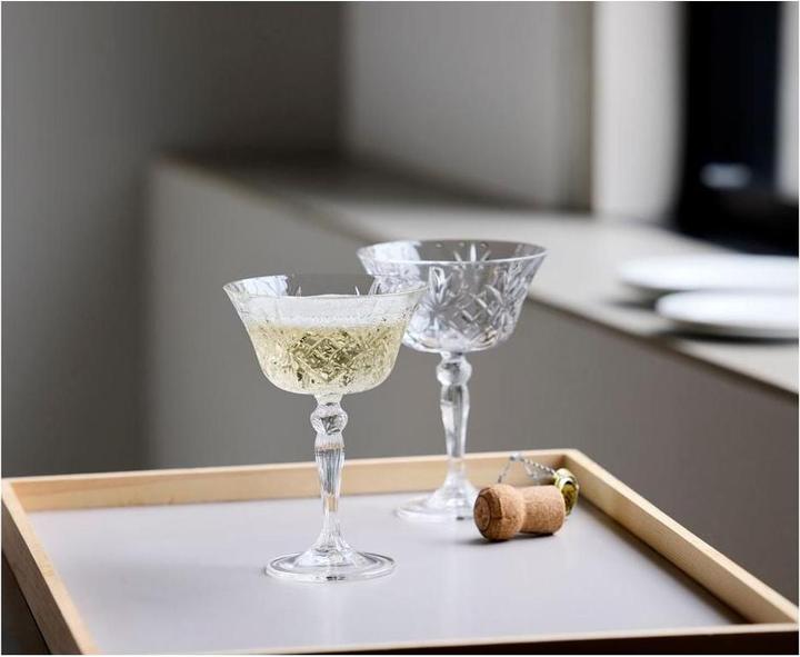 Produktbild Lyngby Champagnerglas Melodia 4 Stück, 26 cl (26 cl, 4 Gläser, Sektgläser)