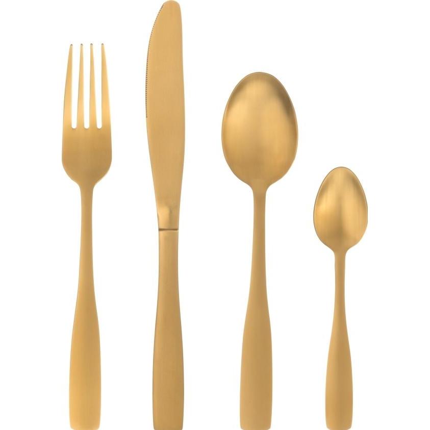 Berlingerhaus Oro Maku Stalo Įrankių Rinkinys Champagne Gold, 16 Dalių, Posate,