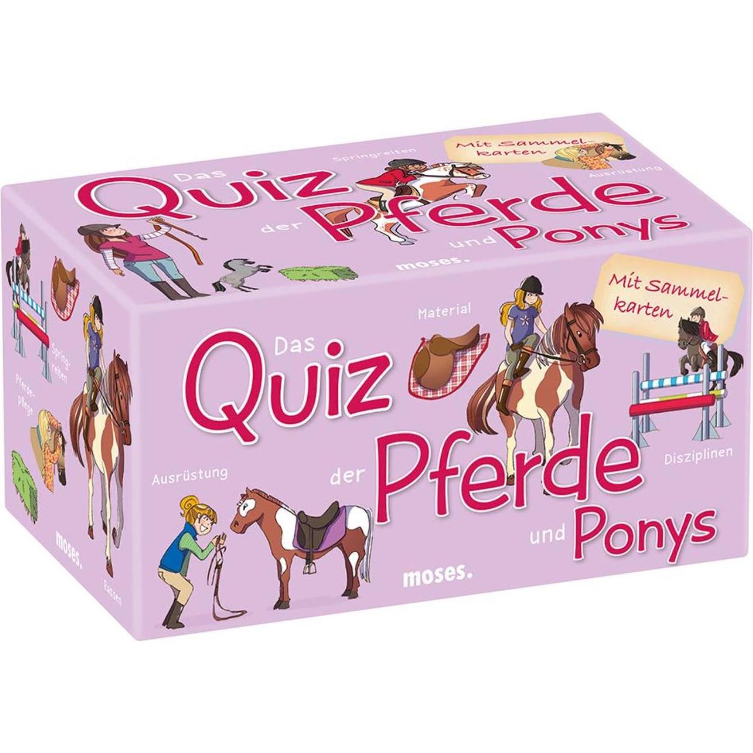 Moses Das Quiz der Pferde und Ponys (Deutsch)