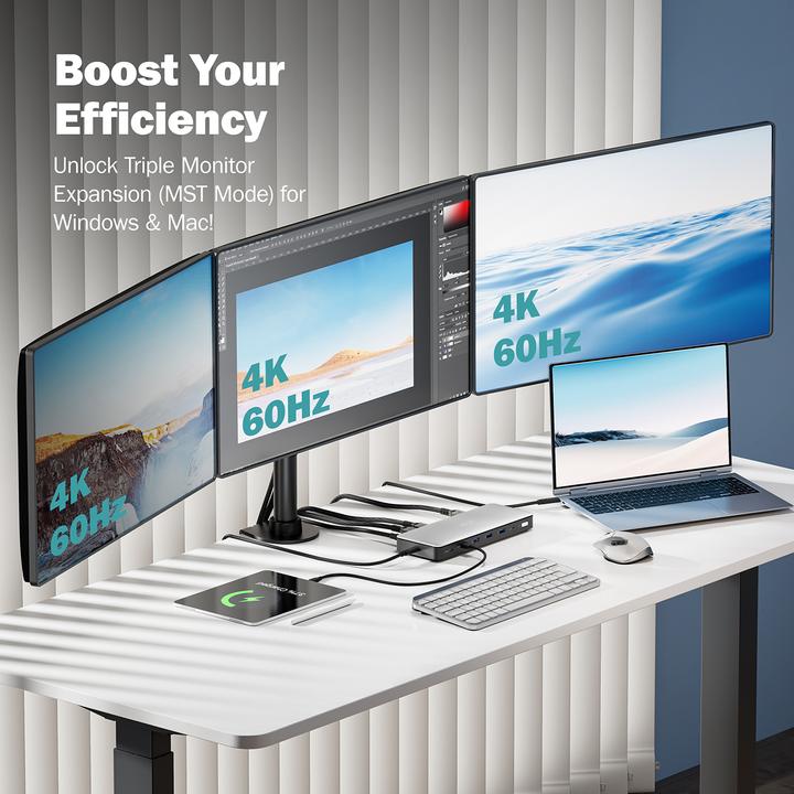 Produktbild Digitus USB-C Docking Station, 13-Port (USB-C, 13 Ports)