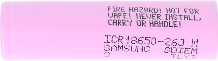 Produktbild Samsung Akku ICR18650-26J ungeschützt (1 Stk., 18650, 2603.70 mAh)