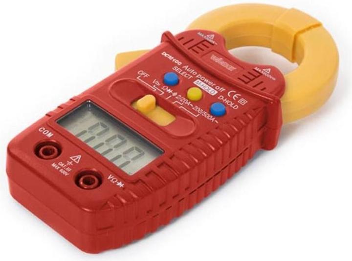 Productafbeelding Velleman Digitale Mini Stroomtang - Cat Iii - 600 V - Ac - Met Data Hold Functie (CAT III 600V)