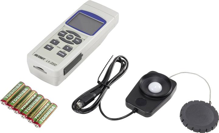 Actual product image Voltcraft Luxmeter LX-2000 with data logger