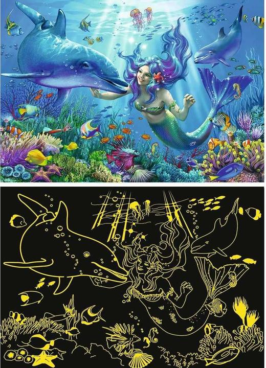 Produktbild Ravensburger Leuchtendes Unterwasserparadies (200 Teile)