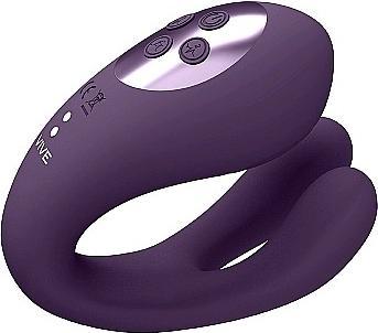 Produktbild Shots Yoko - Triple Action Vibrator Dual Prongs with Clitoral Pulse Wave