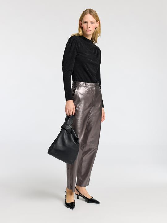 Produktbild Selected Femme Drapiertes Oberteil mit langen Ärmeln (XS)