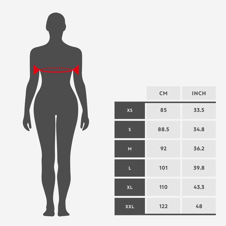 Image du produit Rockrider Maillot vélo manche courte femme cargo, Vert (S)