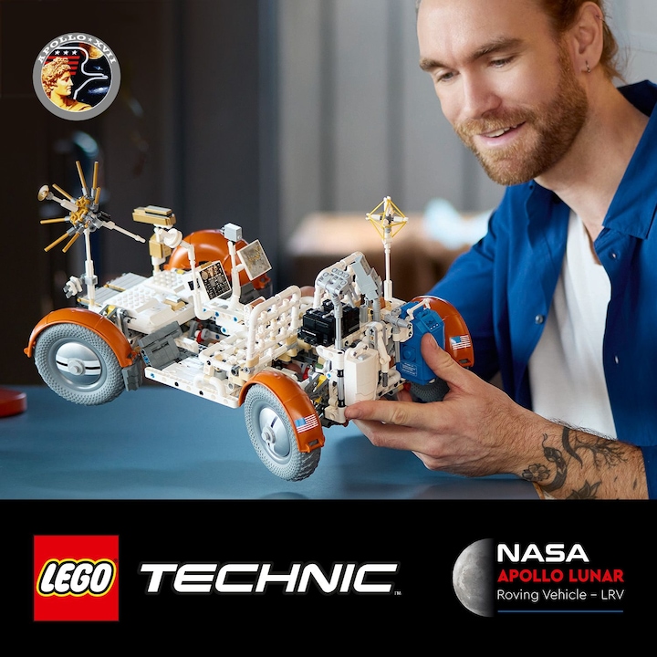 Produktbild LEGO NASA Apollo Lunar Roving Vehicle (LRV) (42182, LEGO Technic)
