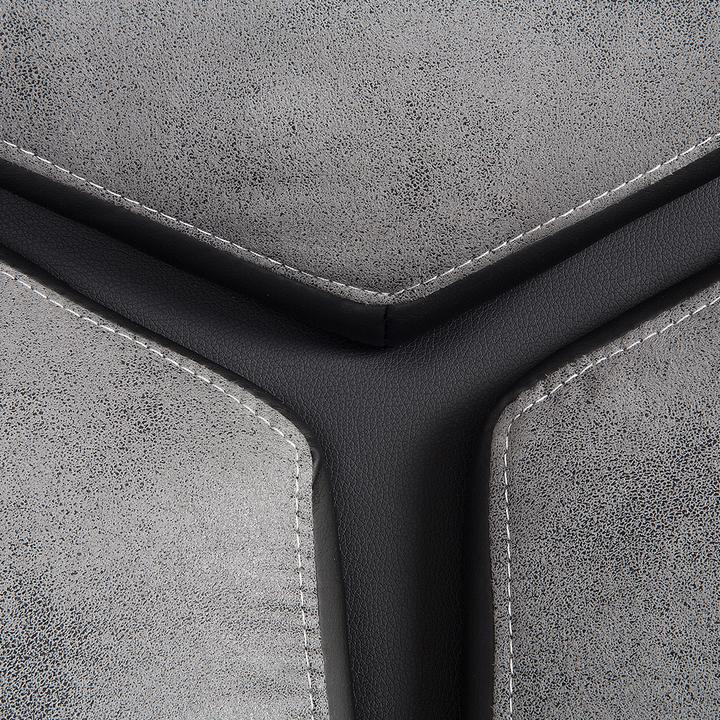 Actual product image Beliani Office chair grey height-adjustable FORMULA 1 (49 - 59 cm)