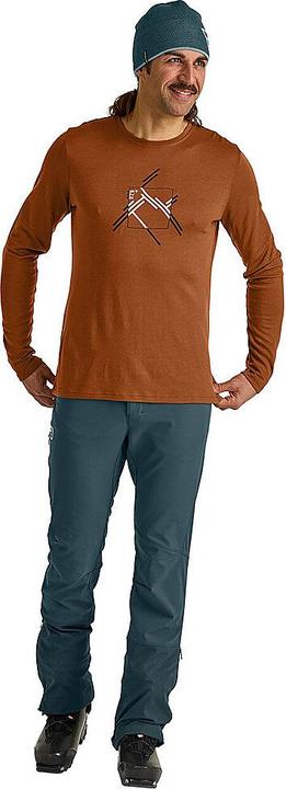 Actual product image Ortovox 185 MERINO MTN CUTOUT (XXL)