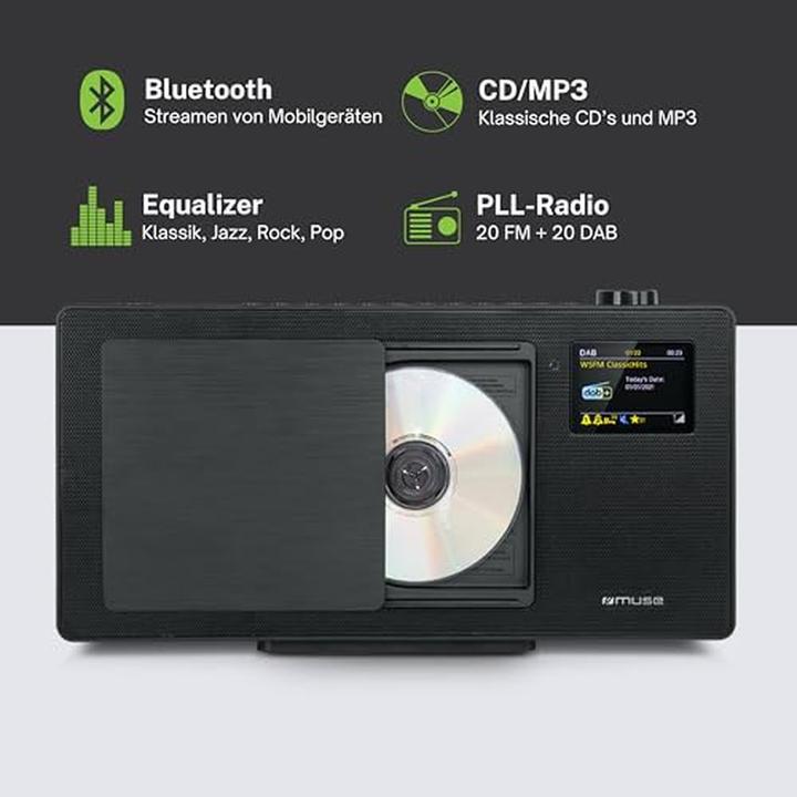 Image du produit Muse M65 DBT (DAB+ DAB, FM, PLL, DAB, Bluetooth)