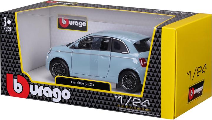 Image du produit Bburago Fiat 500e 1/24 bleu